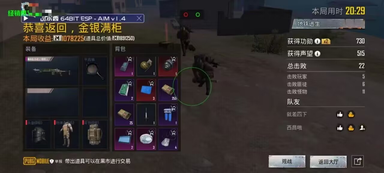 和平精英《哔哩哔哩》外挂